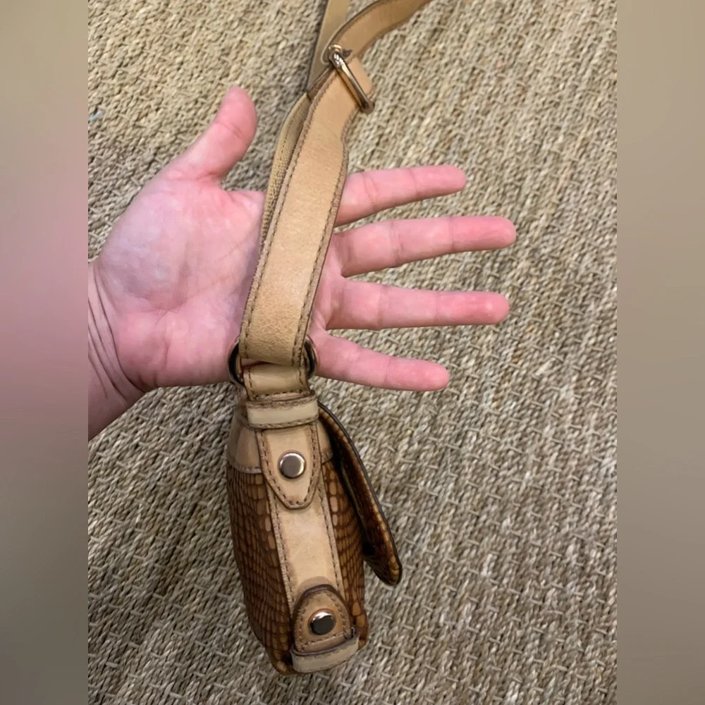 Small Vintage Fossil Crossbody Purse
